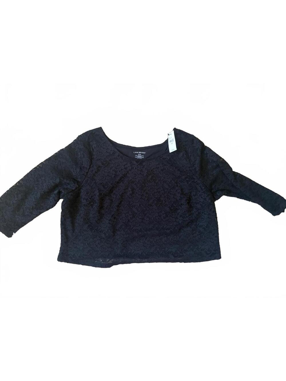 Beautiful lacy cropped  long sleeve
